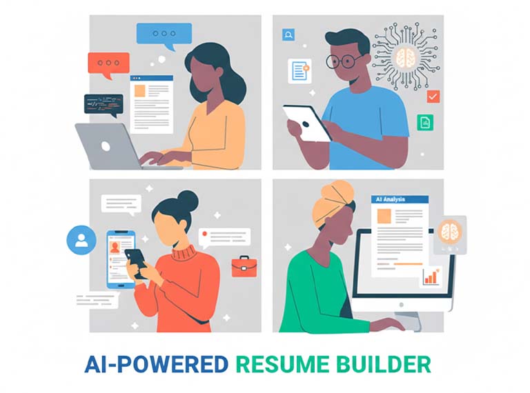 ساخت گام‌به‌گام رزومه با هوش مصنوعی