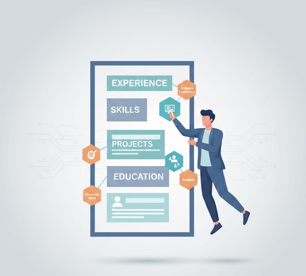 تصویر بخشهای سفارشی برای تاثیر بیشتر