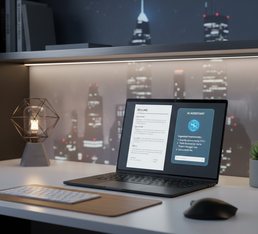 تصویر ساختن رزومه با ChatGPT